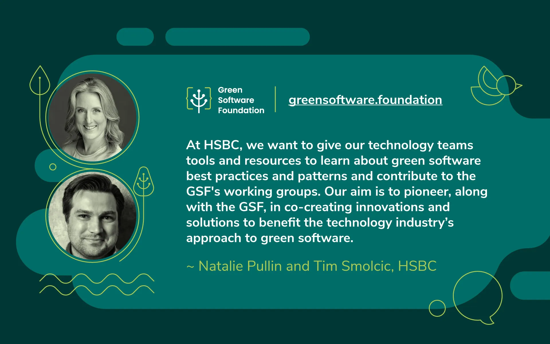 Cultivating Sustainability by Design - Meet Natalie Pullin & Tim Smolcic of HSBC